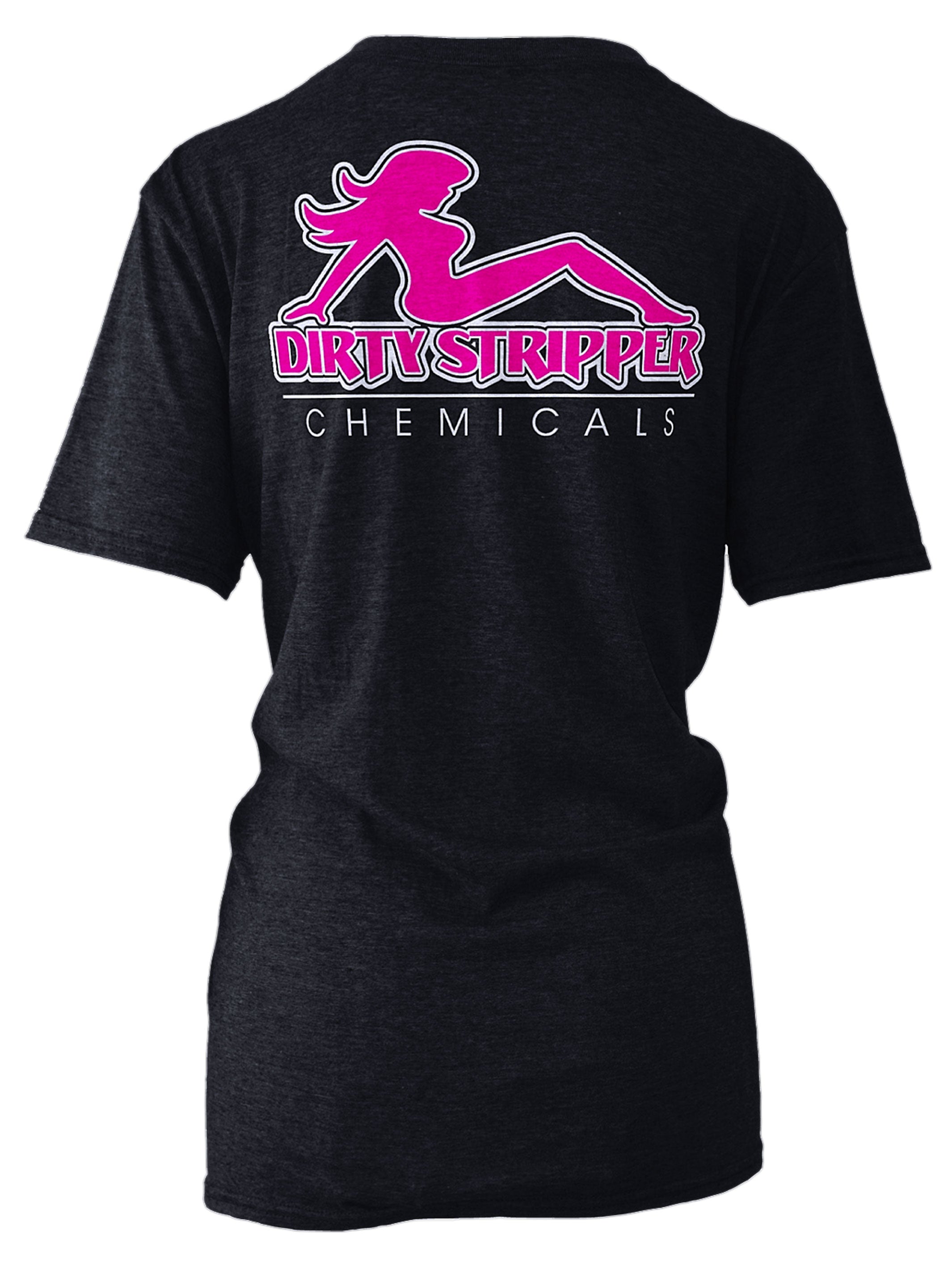 Short-Sleeve T-Shirt Black w/Pink Logo