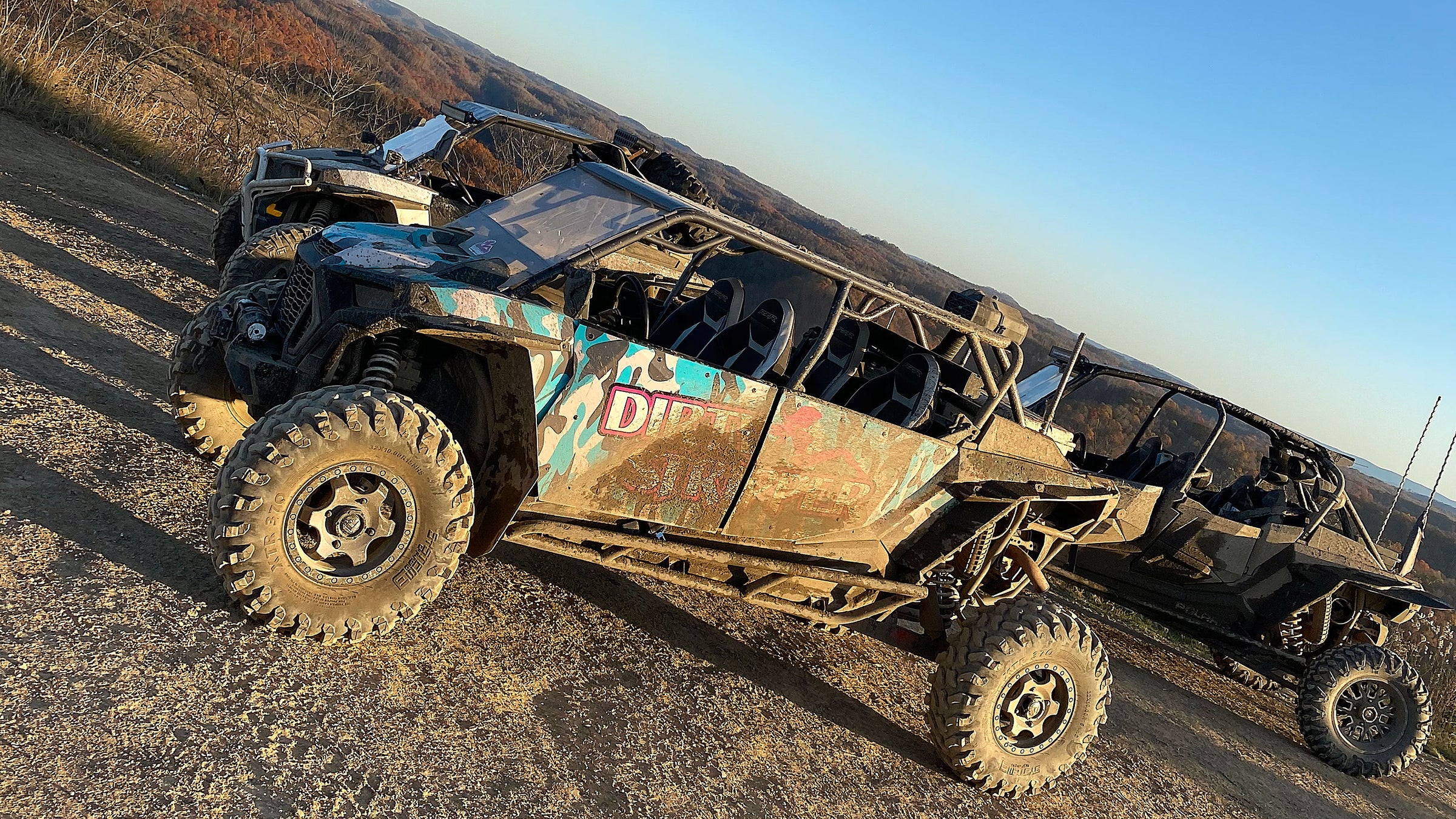 Muddy Dirty Stripper ATV